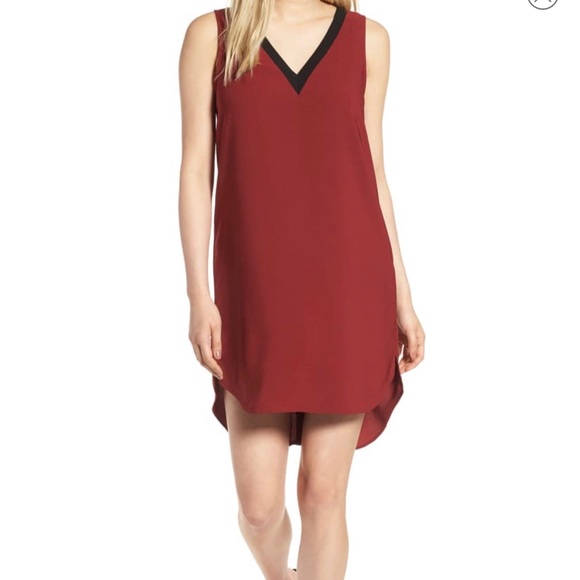 nordstrom maroon dress